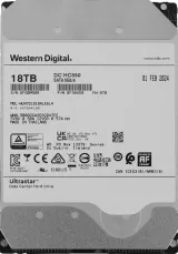 18Tb WD Ultrastar DC HC550 SATA 6Gbs, 7200 rpm, 512mb buffer, 3,5 [0F38459 0F38467 WUH721818ALE6L4]